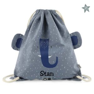 Trixie turnzak / gymtas  Mrs. Elephant ( met naam )