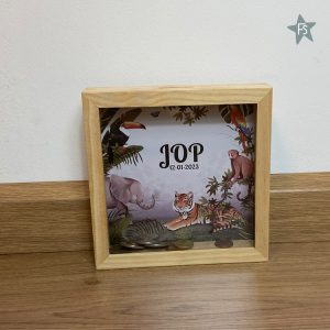 Houten Spaarpot Jungle