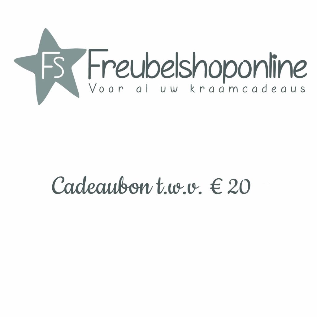 Cadeaubon t.w.v. €20,=