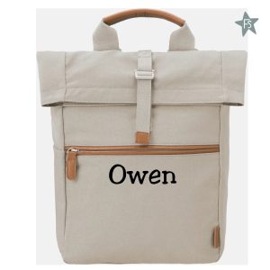 Fresk Rugzak Uni Small Sandshell ( met naam )