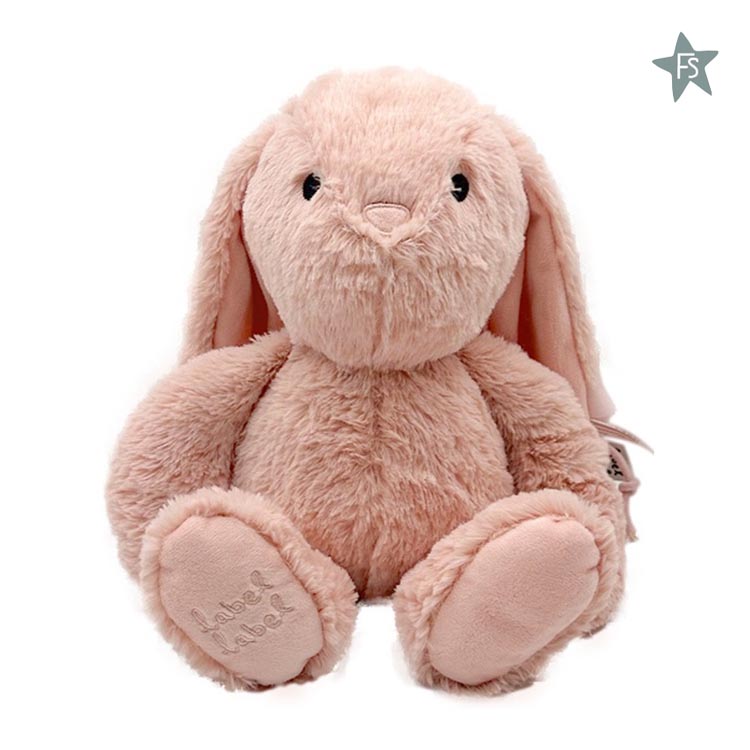 Label Label Rabbit Rosa Roze Medium Knuffel ( met naam )