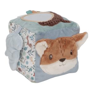 Little Dutch Zachte Activiteitenkubus - Forest Friends ( met naam  )