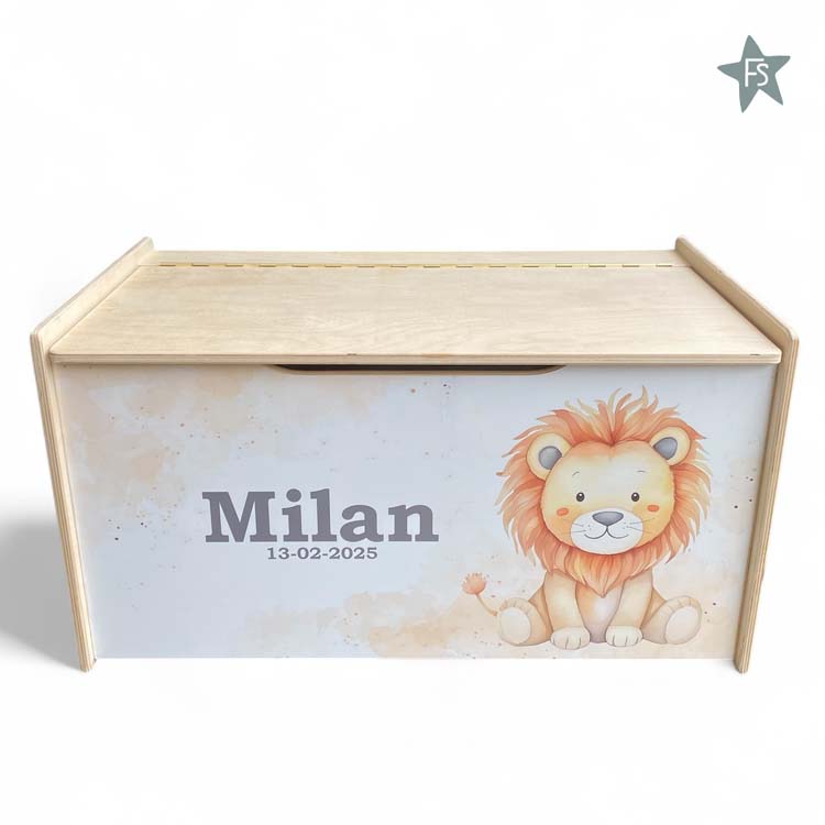 Speelgoedkist met naam