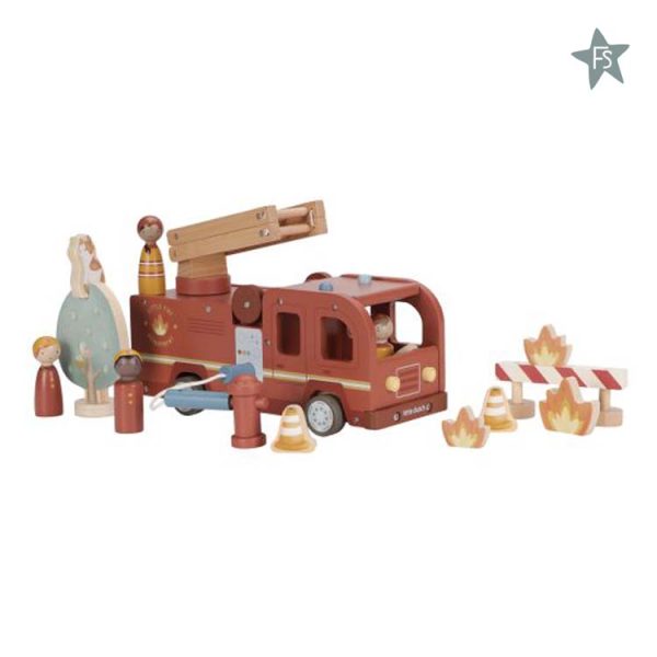 Little Dutch Brandweerwagen Met Pegdolls