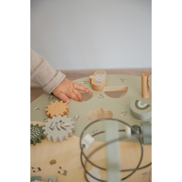 Label Label Olijfgroen Houten Activiteitentafel ( met naam ) - Afbeelding 9