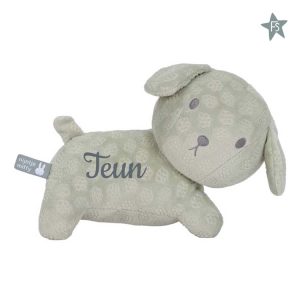 Nijntje Knuffel Snuffie - 25 cm - Green Flower ( met naam )