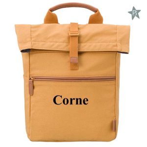 Fresk Rugzak  Uni Small Amber Gold( met naam )