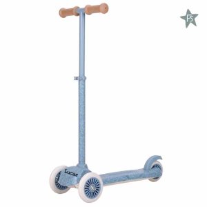 Little Dutch  Step driewieler - Blauw safari dreams ( met naam )