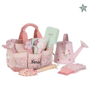 Little Dutch Tuin cadeauset - 10-delig - Roze ( met naam )