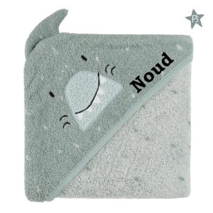 Trixie badcape  Mr. Shark ( met naam )