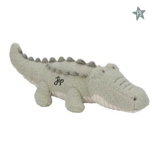 Little Dutch Knuffel Krokodil - Groen Safari Friends ( met naam )