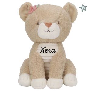 Little Dutch Knuffel Leeuwin - 25 cm Safari Friends ( met naam )