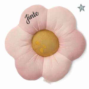 Little Dutch Kussen bloem - Roze - Fairy Garden - Ø 40 cm ( met naam )
