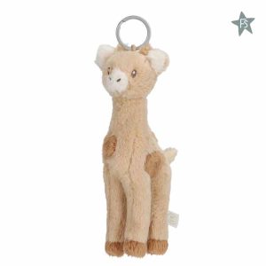 Little Dutch Sleutelhanger Giraf - Geel Safari friends
