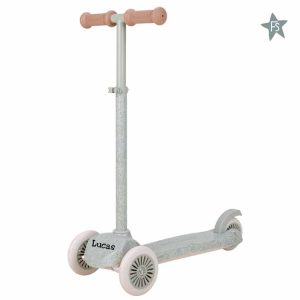 Little Dutch  Step driewieler - Groen safari dreams ( met naam )