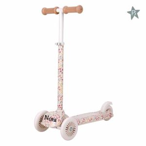 Little Dutch  Step driewieler - Wit safari dreams ( met naam )