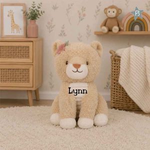 Knuffel met naam | Little Dutch Knuffel leeuwin 17cm safari friends ( met naam )