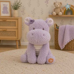 Knuffel met naam | Little Dutch Knuffel nijlpaard safari friends ( met naam )