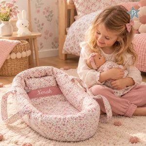 Little Dutch Poppenreiswieg ( met naam )